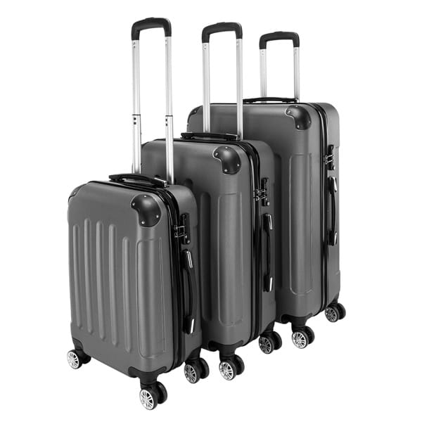 3‑in‑1 Portable ABS Trolley Case — Lightweight, Durable, Ergonomic (20", 24", 28")