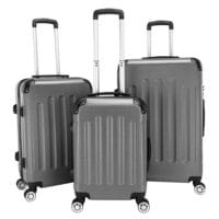 3 in one travel suitcase suitcase, Travel suitcase for family, Travel suitcase, Trolley Case, Luggage, Travel Accessories, Lightweight Suitcase, Ergonomic Design, ABS Plastic, Family Travel, Durable Luggage, Spacious Storage, Easy to Clean