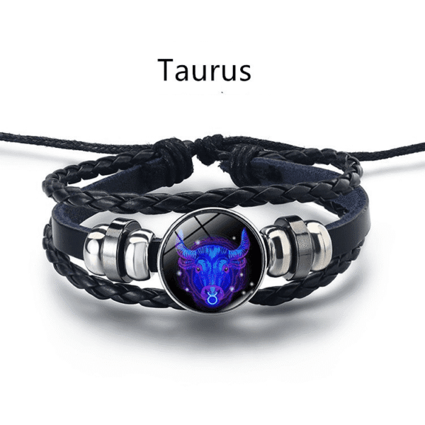 Zodiac Luminous Nightlight Bracelet – Lucky Charm - Image 2